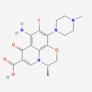 molecular formula C18H21FN4O4 B1263544 Antofloxacin CAS No. 119354-43-7