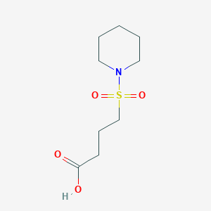 4-(Piperidine-1-sulfonyl)butanoic acid