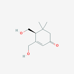 molecular formula C10H16O3 B1263550 Jasminodiol 