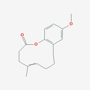 1-Benzoxacycloundecin-2(3H)-one, 4,7,8,9-tetrahydro-11-Methoxy-5-Methyl-, (5Z)-