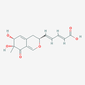 molecular formula C15H16O6 B1263556 Phomoeuphorbin A 