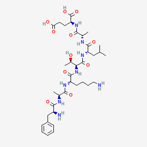 L-Phenylalanyl-L-alanyl-L-lysyl-L-threonyl-L-leucyl-L-alanyl-L-glutamic acid