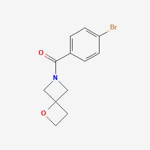 Methanone, (4-bromophenyl)-1-oxa-6-azaspiro[3.3]hept-6-yl-