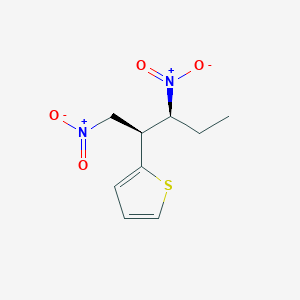 2-[(2S,3S)-1,3-dinitropentan-2-yl]thiophene