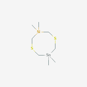 3,3,7,7-Tetramethyl-1,5,3,7-dithiasilastannocane