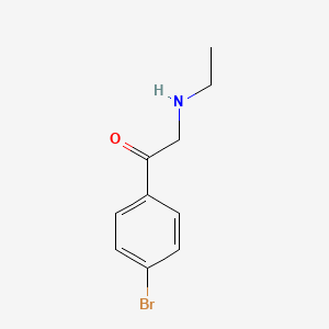 1-(4-Bromophenyl)-2-(ethylamino)ethan-1-one