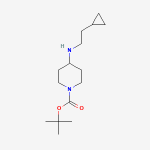 Tert-butyl 4-(2-cyclopropylethylamino)piperidine-1-carboxylate