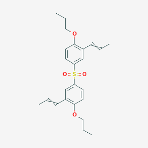 1,1'-Sulfonylbis[3-(prop-1-en-1-yl)-4-propoxybenzene]