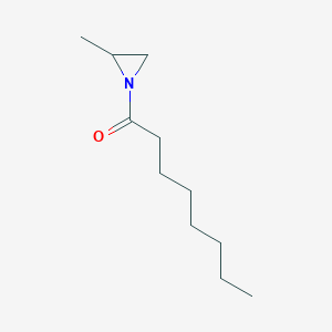 1-(2-Methylaziridin-1-YL)octan-1-one