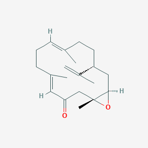 molecular formula C20H30O2 B1263607 leptodienone B 