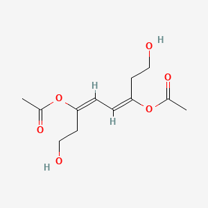 molecular formula C12H18O6 B1263632 Citrantifidiene 