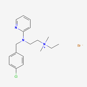 molecular formula C18H25BrClN3 B12636337 C18H25BrClN3 