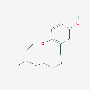 1-Benzoxacycloundecin-11-ol, 2,3,6,7,8,9-hexahydro-4-Methyl-, (4Z)-