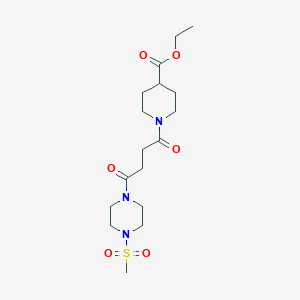 molecular formula C17H29N3O6S B12636423 C17H29N3O6S 