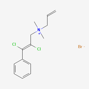 molecular formula C14H18BrCl2N B12636454 C14H18BrCl2N 