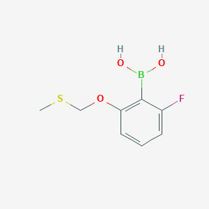 2-Fluoro-6-(methylthiomethoxy)phenylboronic acid