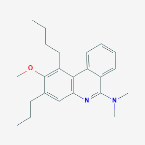 1-Butyl-2-methoxy-N,N-dimethyl-3-propylphenanthridin-6-amine