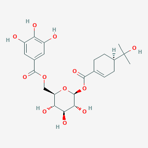 molecular formula C23H30O12 B1263666 Globulusin B 