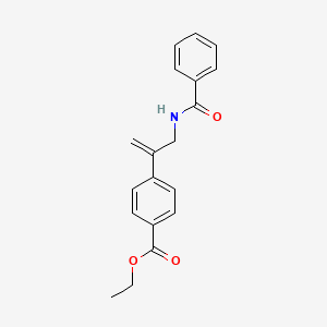 Ethyl 4-(3-benzamidoprop-1-en-2-yl)benzoate