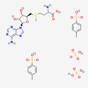 molecular formula C29H42N6O19S5 B1263668 S-Adenosylmethionine disulfate ditosylate 