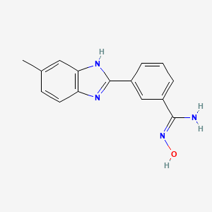 3-(6-Methyl-2-benzimidazolyl)benzamidoxime