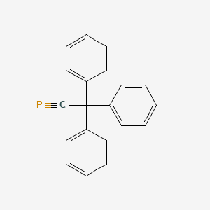 molecular formula C20H15P B12636855 (Triphenylethylidyne)phosphane CAS No. 919765-93-8