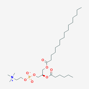 1-Hexadecanoyl-2-hexanoyl-sn-glycero-3-phosphocholine