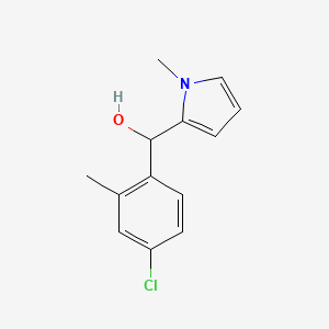 4-Chloro-2-methylphenyl-(1-methyl-2-pyrrolyl)methanol