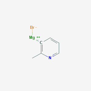 molecular formula C6H6BrMgN B12636887 2-Methylpyridin-3-ylmagnesium bromide, 0.25 M in 2-MeTHF 