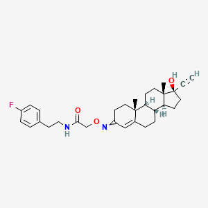 molecular formula C31H39FN2O3 B12636914 C31H39FN2O3 