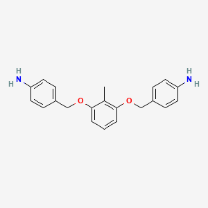 4,4'-[(2-Methyl-1,3-phenylene)bis(oxymethylene)]dianiline