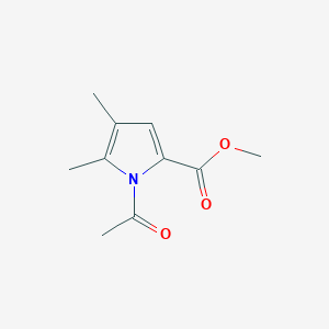 Methyl 1-acetyl-4,5-dimethyl-1H-pyrrole-2-carboxylate