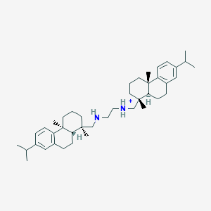 molecular formula C42H65N2+ B1263698 Hydrabamine(1+) 