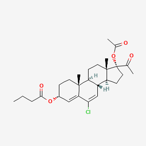 molecular formula C27H37ClO5 B12637008 C27H37ClO5 