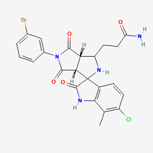 molecular formula C23H20BrClN4O4 B12637010 C23H20BrClN4O4 