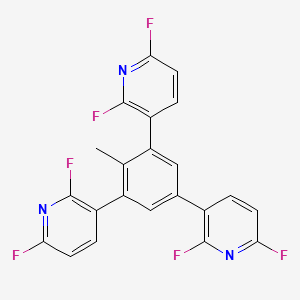 3,3',3''-(2-Methylbenzene-1,3,5-triyl)tris(2,6-difluoropyridine)