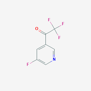 2,2,2-Trifluoro-1-(5-fluoro-pyridin-3-YL)-ethanone