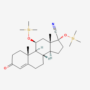 molecular formula C26H43NO3Si2 B12637155 C26H43NO3Si2 