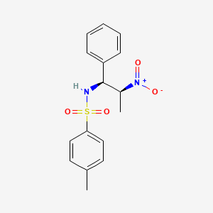 4-Methyl-N-[(1S,2S)-2-nitro-1-phenylpropyl]benzene-1-sulfonamide