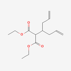 molecular formula C14H22O4 B12637329 Diethyl (hepta-1,6-dien-4-yl)propanedioate CAS No. 921926-37-6