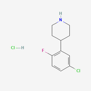 4-(5-Chloro-2-Fluorophenyl)Piperidine Hydrochloride