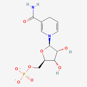 reduced beta-nicotinamide D-ribonucleotide