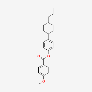 [4-(4-propylcyclohexyl)phenyl] 4-methoxybenzoate