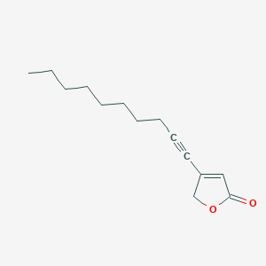 4-(Dec-1-yn-1-yl)furan-2(5H)-one