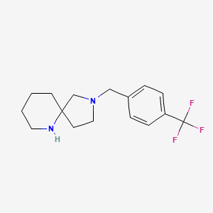 2,6-Diazaspiro[4.5]decane,2-[[4-(trifluoromethyl)phenyl]methyl]-