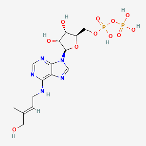 molecular formula C15H23N5O11P2 B1263759 trans-Zeatin riboside diphosphate 