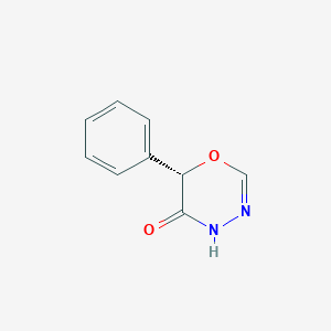 molecular formula C9H8N2O2 B12637647 (6S)-6-Phenyl-4H-1,3,4-oxadiazin-5(6H)-one CAS No. 919110-45-5