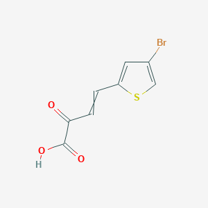 4-(4-Bromothiophen-2-yl)-2-oxobut-3-enoic acid