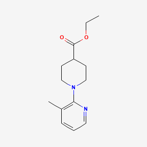 Ethyl 1-(3-methylpyridin-2-yl)piperidine-4-carboxylate