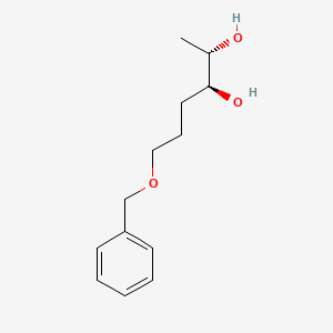 (2S,3S)-6-(Benzyloxy)hexane-2,3-diol